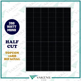 390 Watt Half Cut Monokristal Topcon Güneş Paneli A KaliteBıfacıal 78 Cell 16BB Lexron